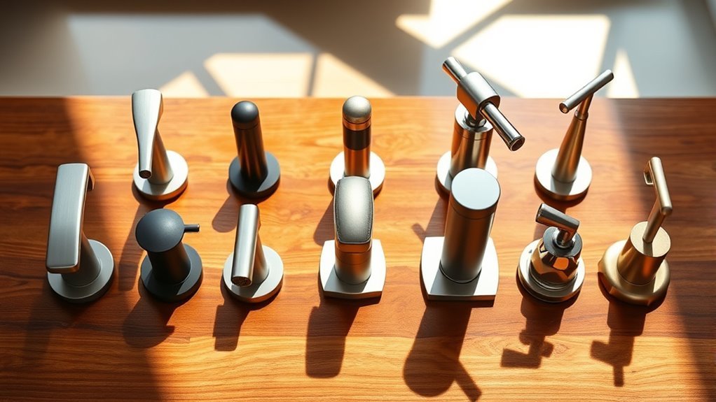 top faucet handle selections