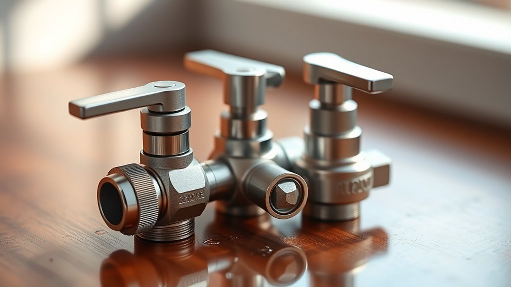 top faucet shut offs