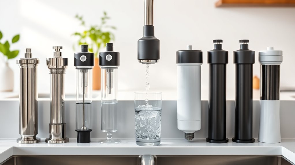 top faucet water filters