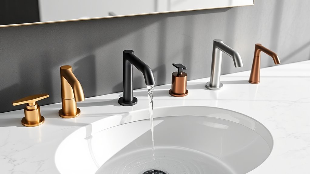 top faucets for bathrooms
