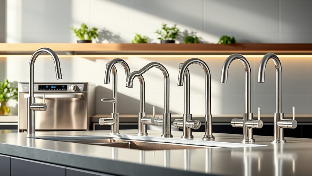 top faucets for dishwashers