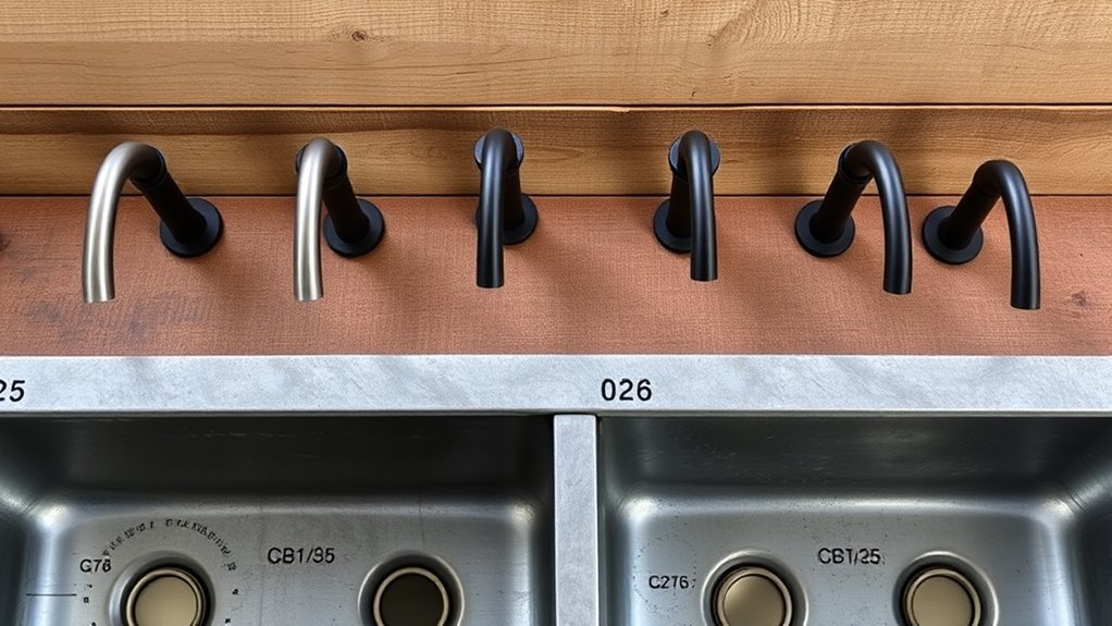 top faucets for galvanized sinks