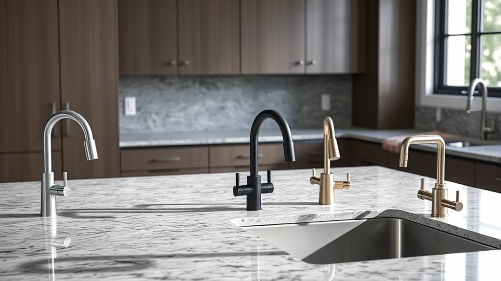 top faucets for granite