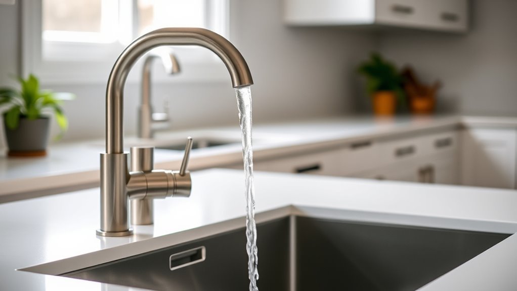 top faucets for low pressure