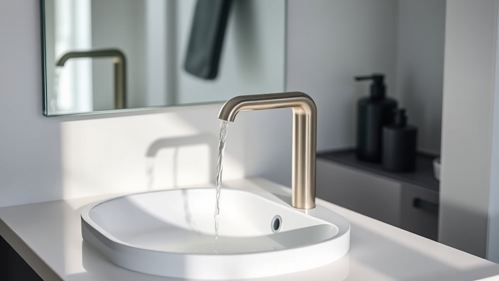 top faucets for shallow sinks