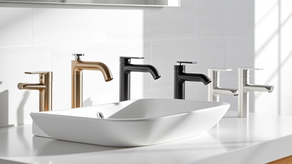 top faucets for small sinks