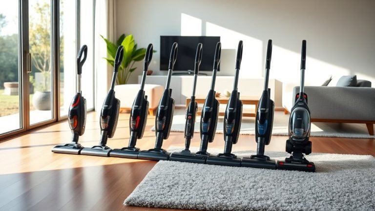 top floor and carpet vacuums
