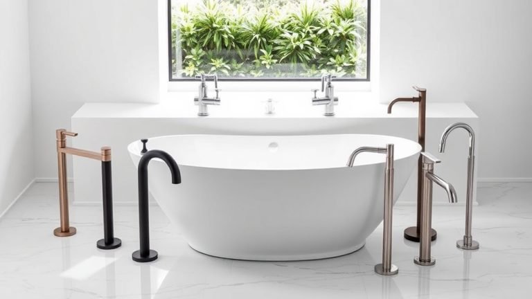 top freestanding bath faucets