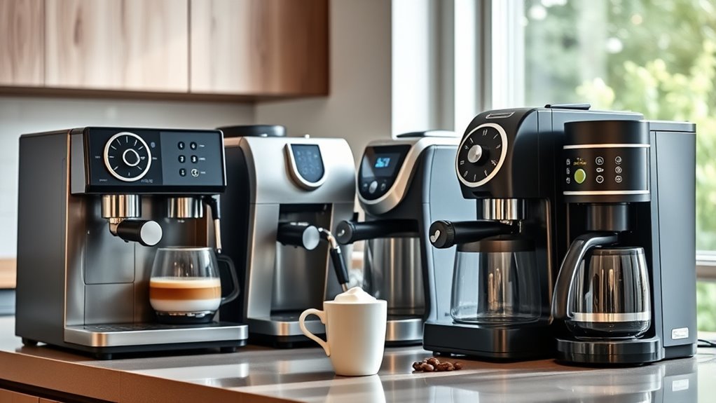 top front access coffee makers