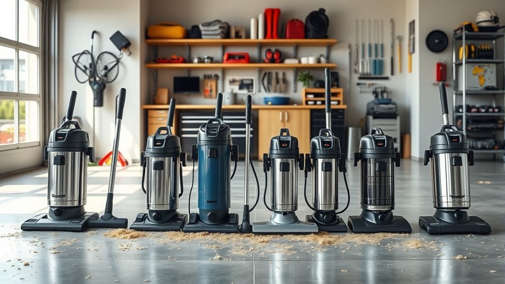 top garage vacuum picks