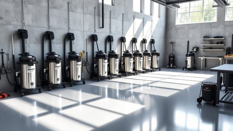 top garage vacuum systems