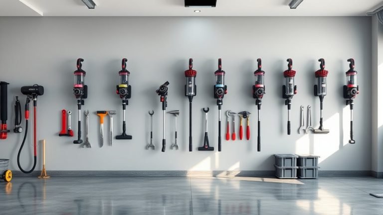 top garage wall vacuums