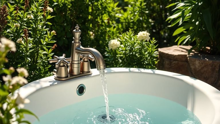 top garden tub faucets