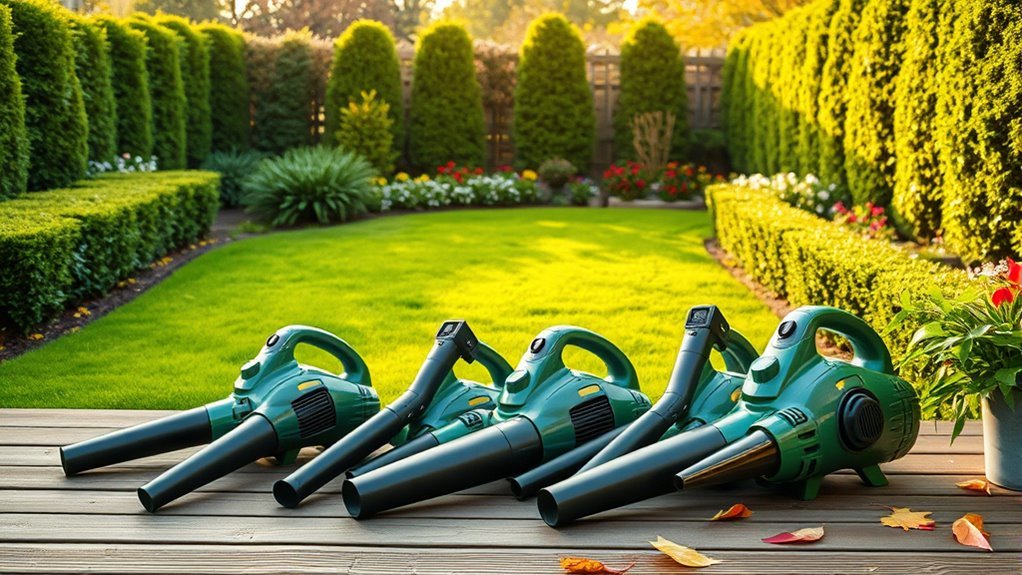 top garden vacuum blowers