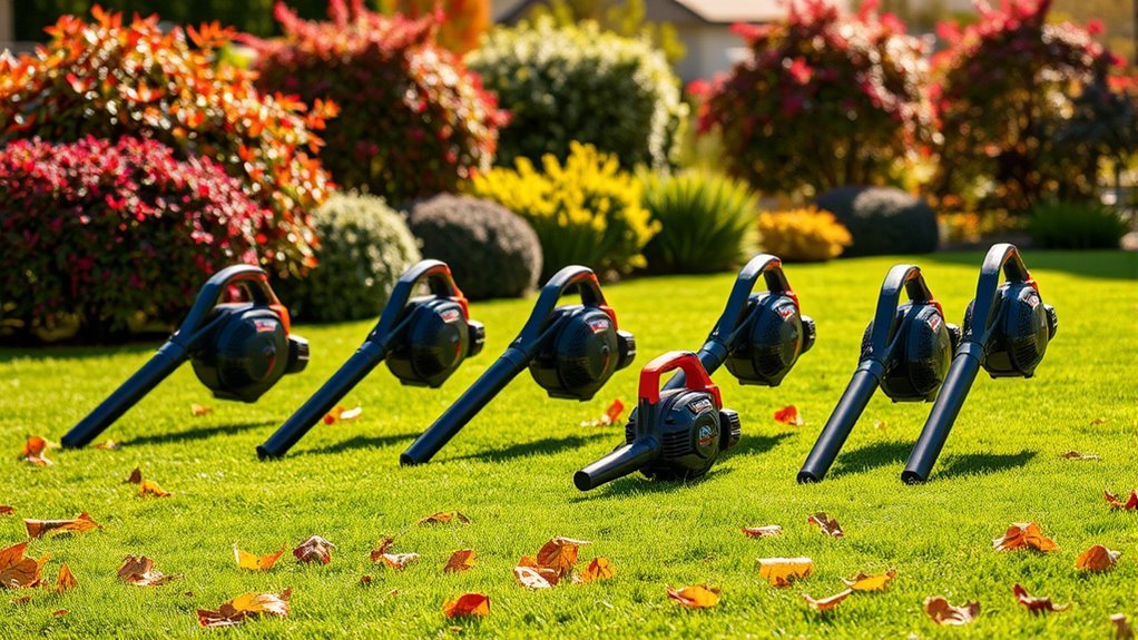 top gas blower mulchers