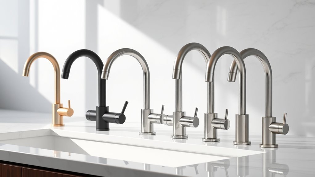 top goose neck faucets