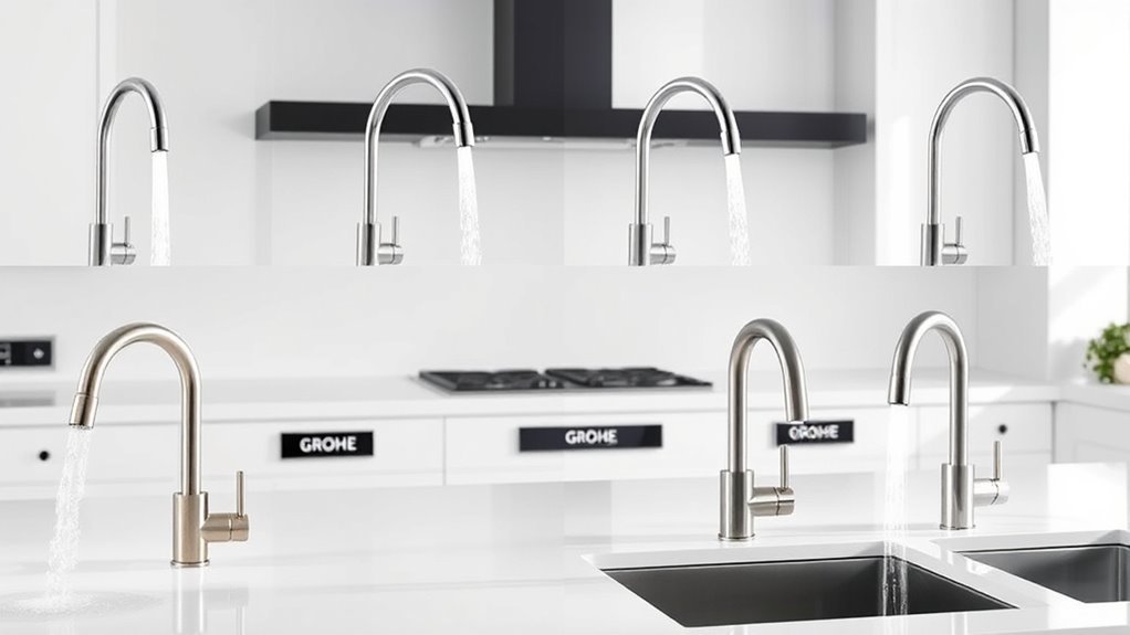 top grohe kitchen faucets