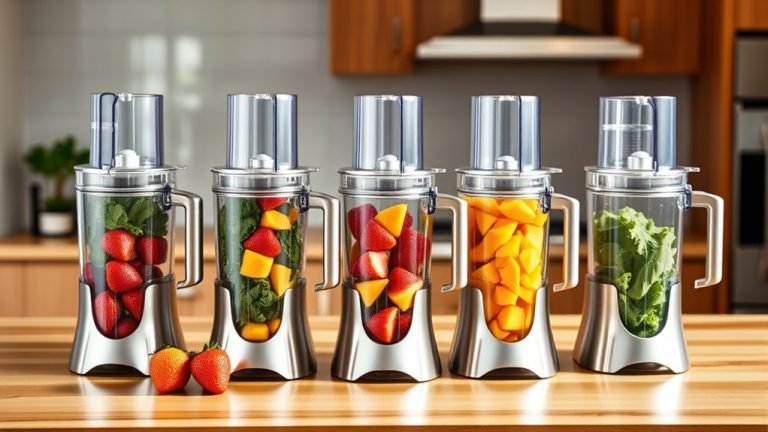 top hand crank smoothie processors