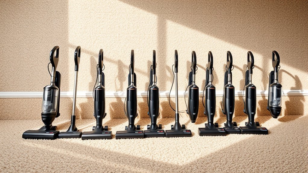 top heavy carpet vacuums