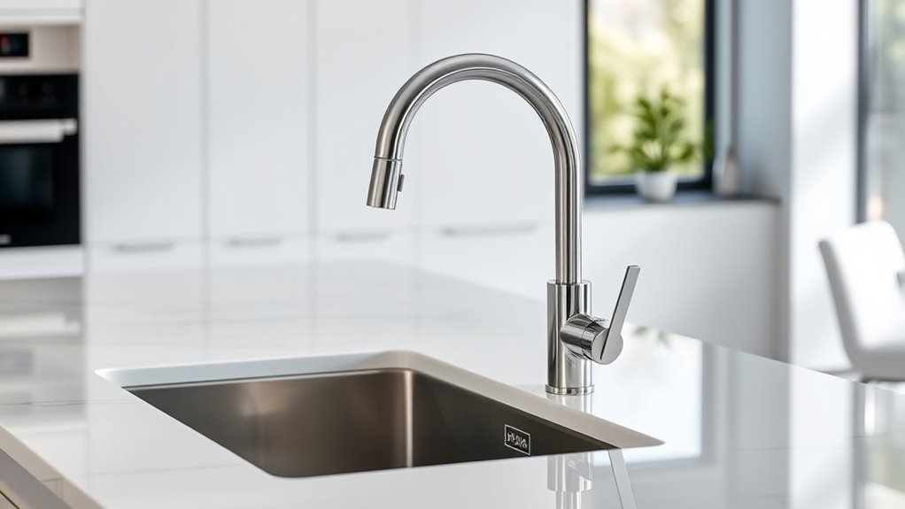 top island sink faucets