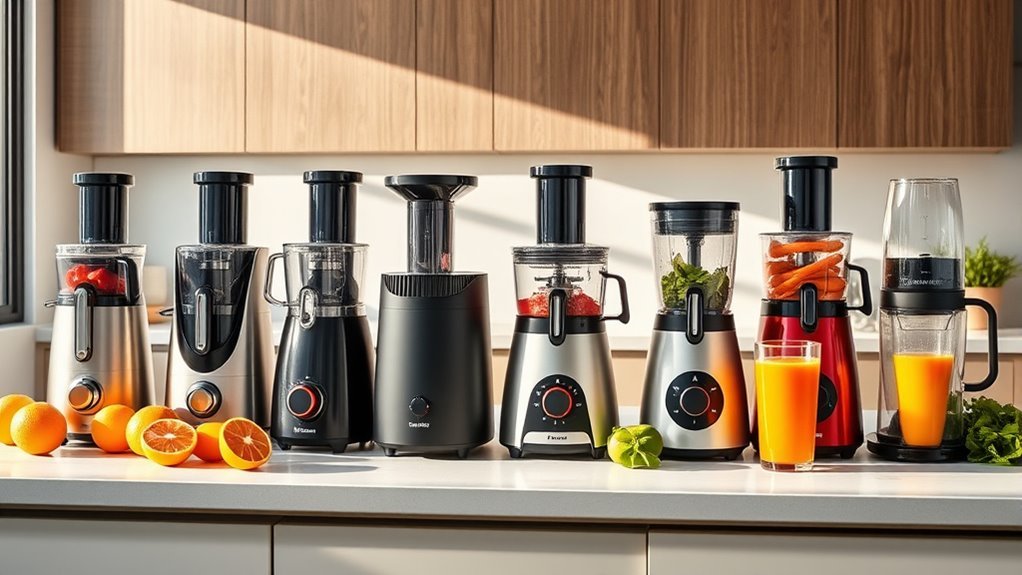 top juicers and food processors