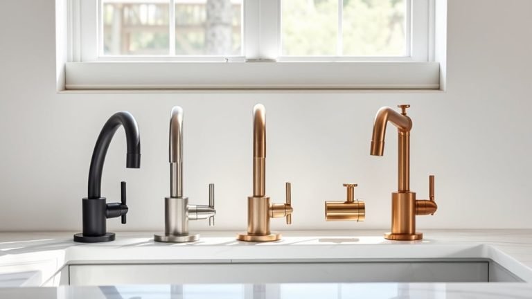 top kitchen faucet finishes