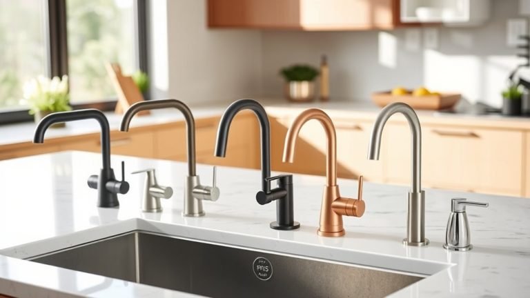 top kitchen faucet styles