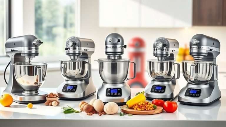 top kitchen mixer food processors