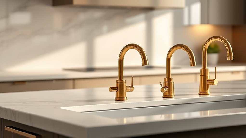 top kohler brass faucets