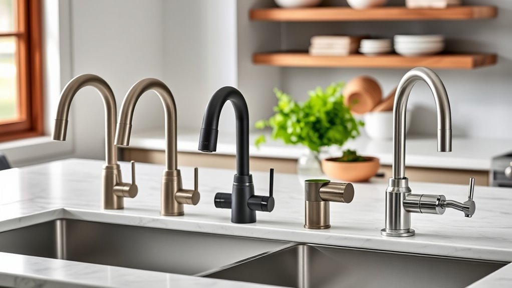 top kohler kitchen faucets