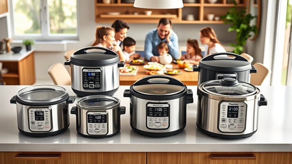 top large family rice cookers