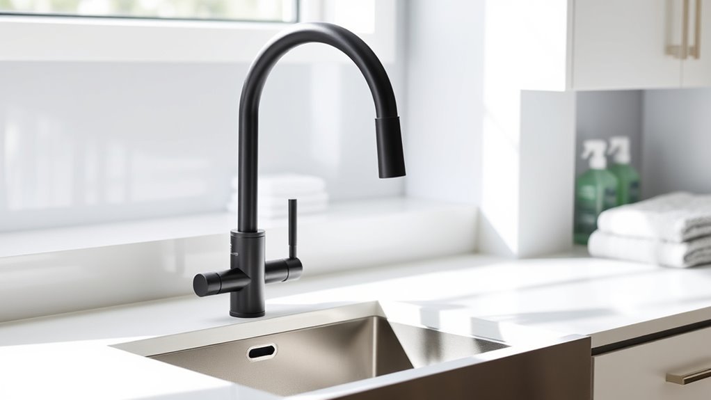 top laundry room faucets