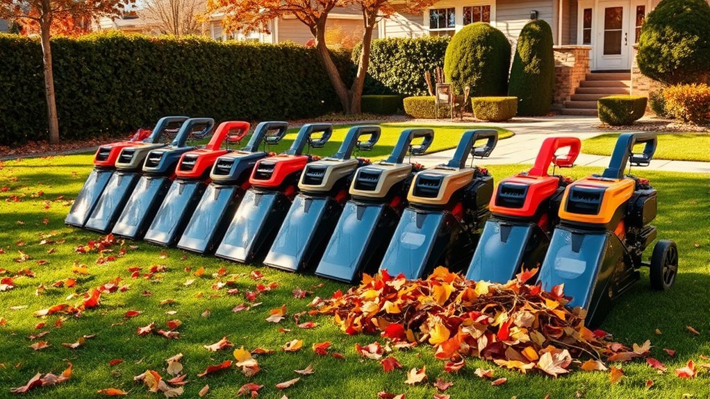 top leaf vacuum shredders