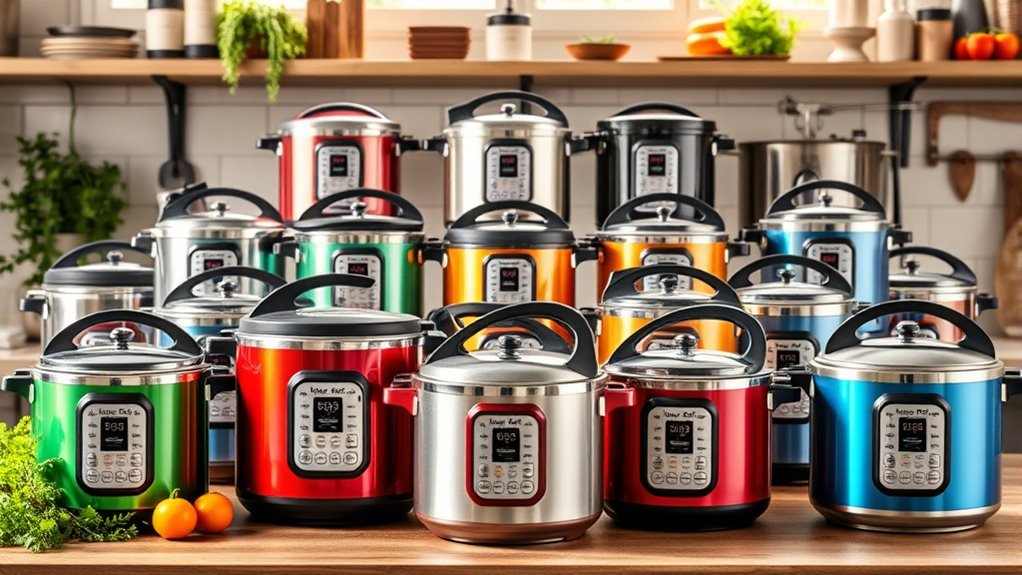 top manual pressure cookers