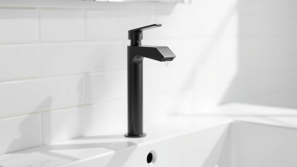 top matte black faucets