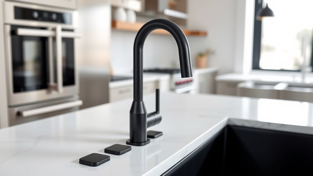 top matte black faucets
