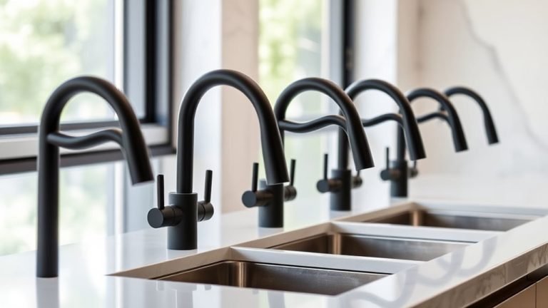 top matte black faucets