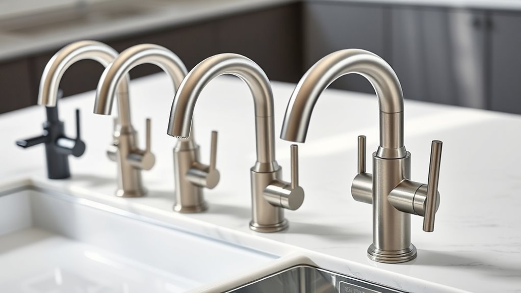 top metal kitchen faucets