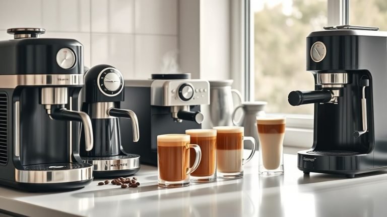 top milk coffee makers