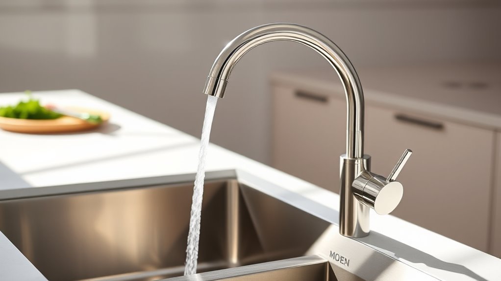 top moen kitchen faucets