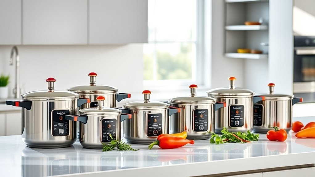 top non stick pressure cookers