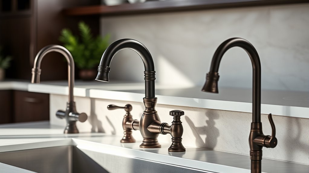 top oil rubbed bronze faucets
