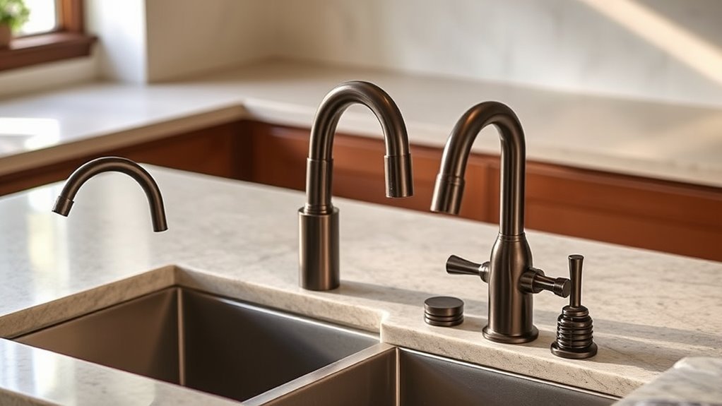 top oil rubbed faucets