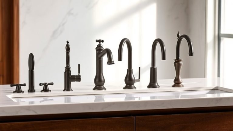 top oil rubbed faucets