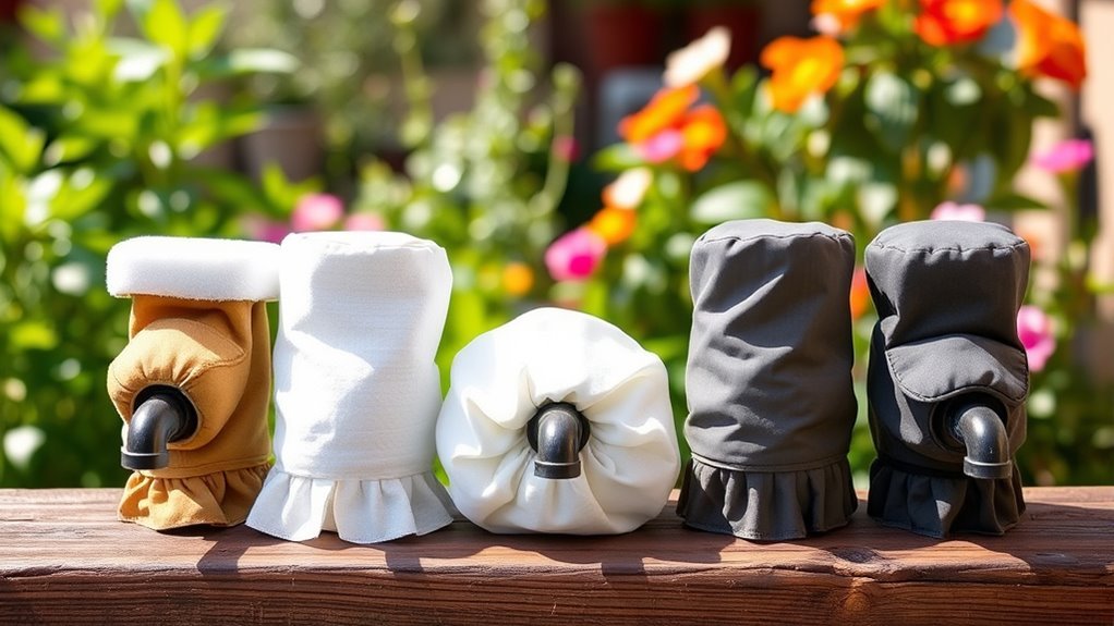 top outdoor faucet insulation