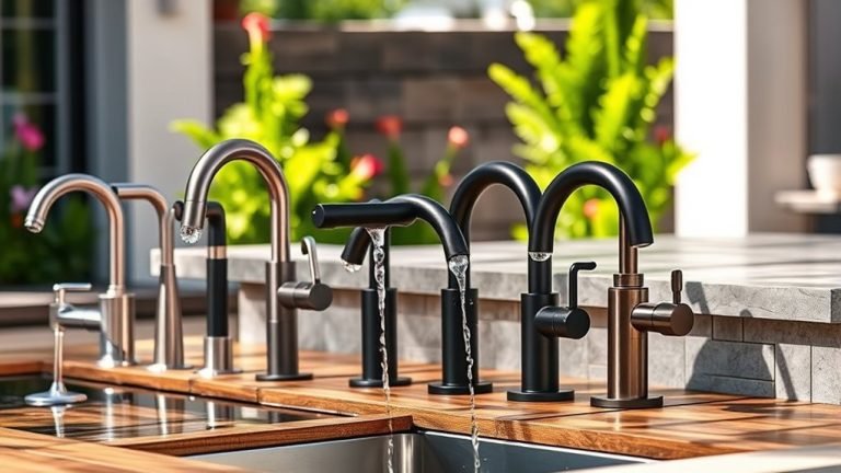 top outdoor sink faucets