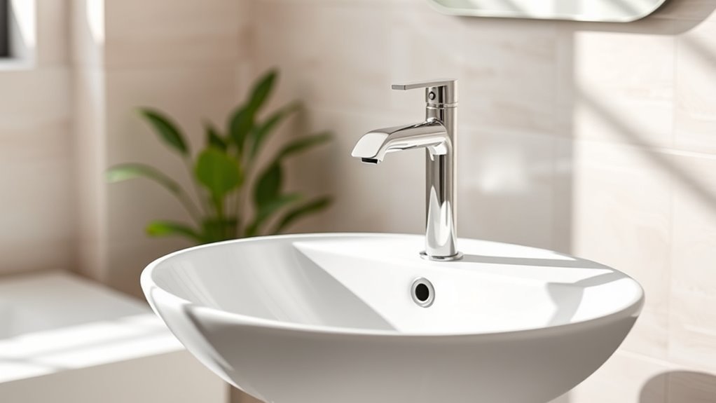 top pedestal sink faucets