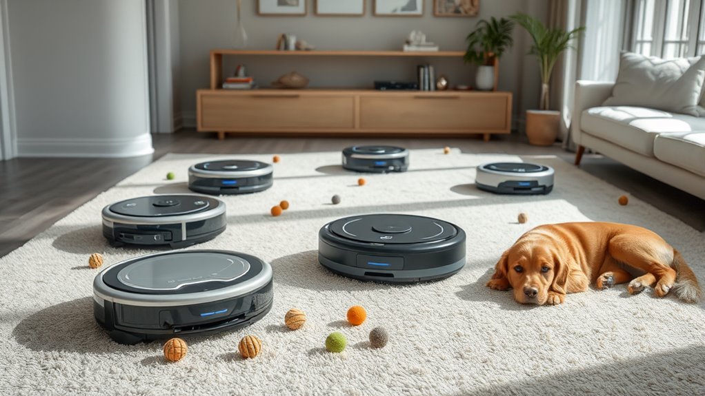 top pet hair cleaning robots