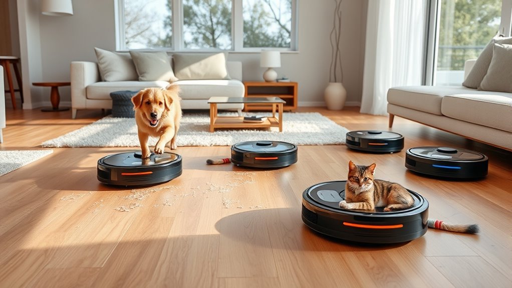 top pet hair robot vacuums