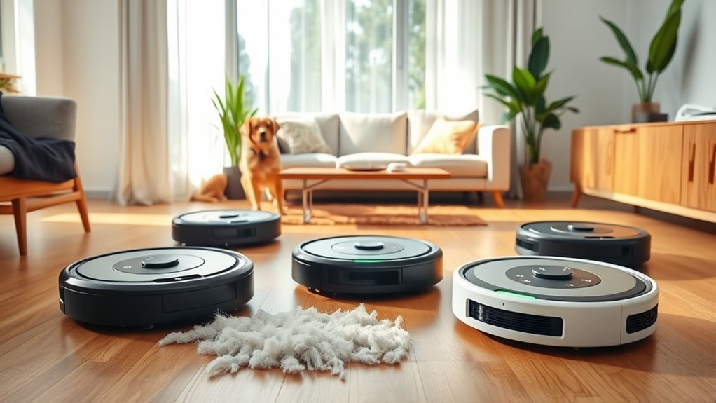 top pet hair robot vacuums